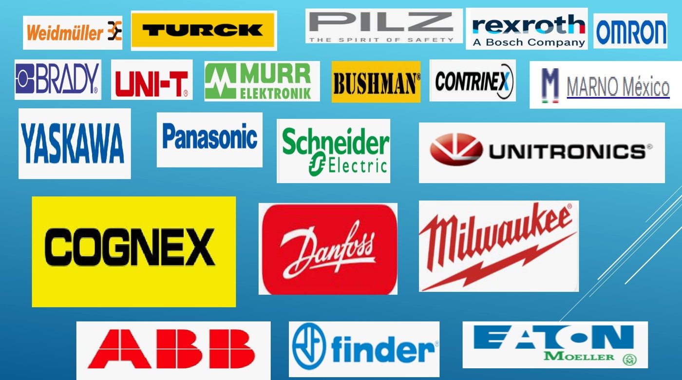 Collage de marcas del catálogo PART Refacciones